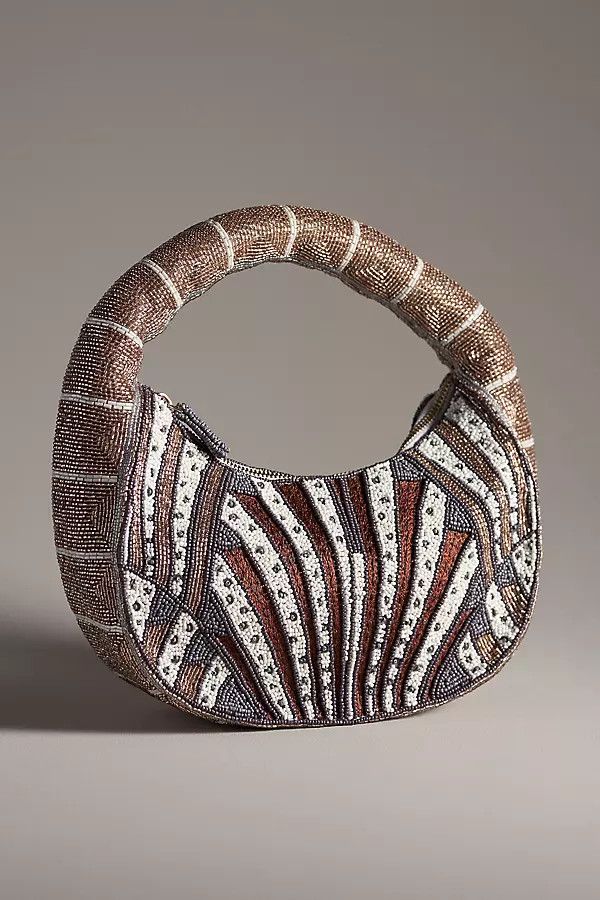 The Tate Beaded Handbag: Neutral Embellished Edition | Anthropologie (US)