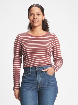 Stripe Crewneck T-Shirt | Gap Factory