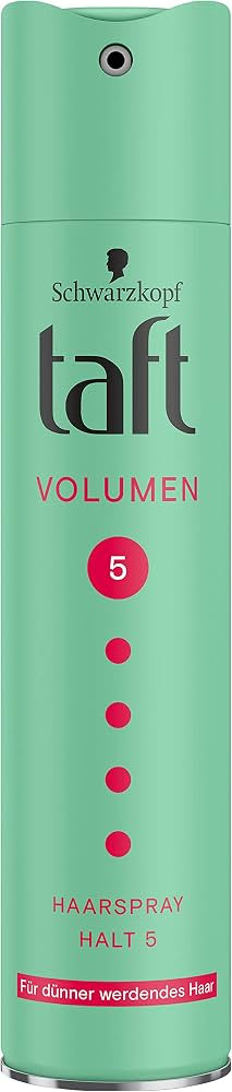 Taft Haarspray Volumen (250 ml) Haltegrad 5, Styling Spray gibt feinem Haar Volumen & Halt, Haars... | Amazon (DE)