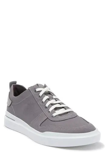 Cole Haan GrandPro Rally Canvas Court Sneaker - Wide Width Available in Stormcloud Canvas/Sleet at Nordstrom Rack, Size 7.5 | Nordstrom Rack