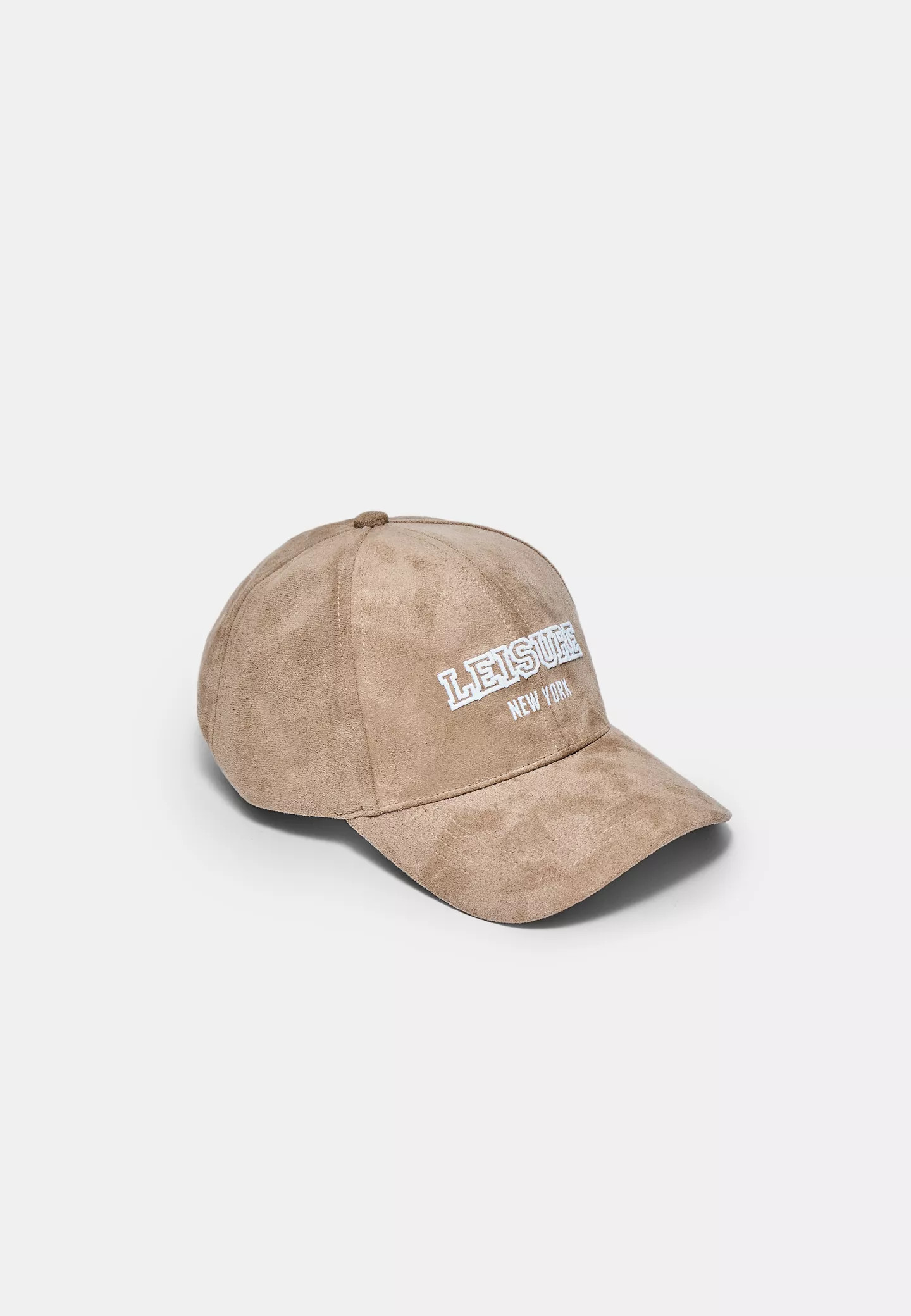 Casquette à message suédine - Bonnets et casquettes femme | Stradivarius France | Stradivarius (FR)