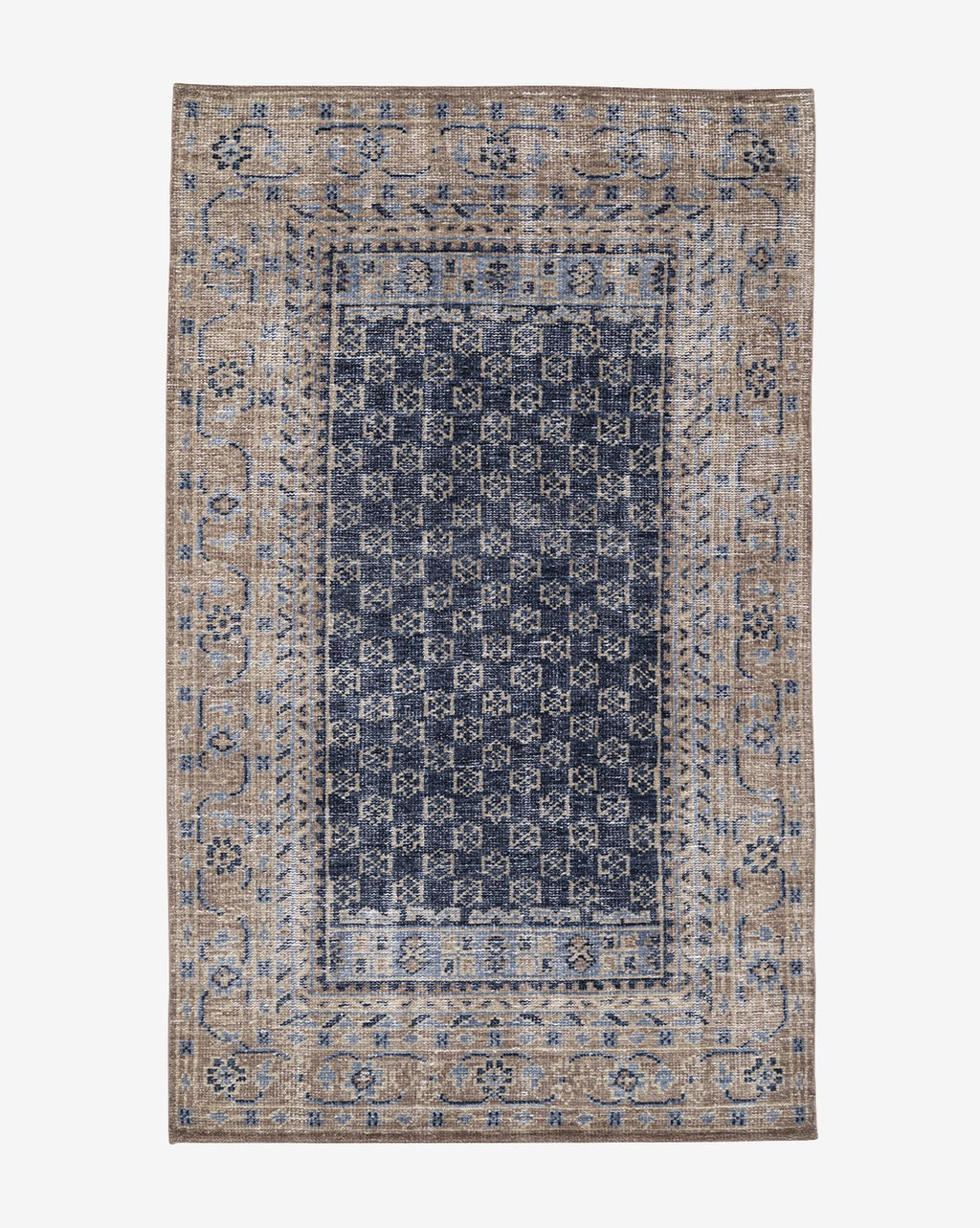 Anya Indigo Hand-Knotted Rug | McGee & Co.