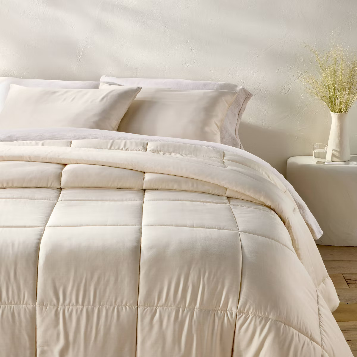 Full/Queen Rayon from Bamboo Comforter Set Natural - Casaluna™ | Target