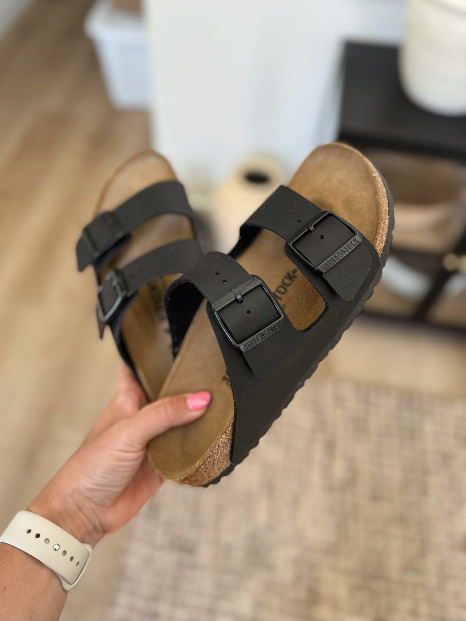 Matte black Birkenstocks with black buckle. Found them cheaper at DSW!

#LTKStyleTip #LTKShoeCrush #LTKSeasonal