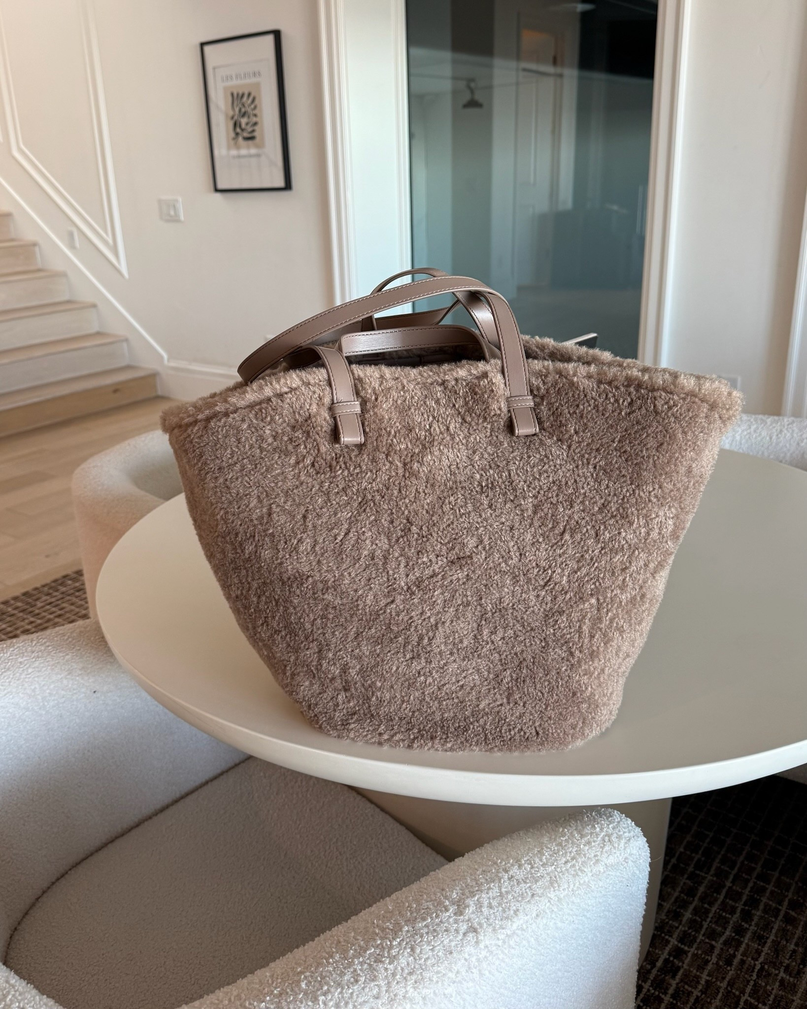 This Sherpa bag!!! 🤩 under $40 and such a great large size tote! 

Gift for her, tan bag, travel bag, mom bag, sherpa bag 
@walmart @walmartfashion

#LTKFindsUnder50 #LTKTravel #LTKGiftGuide