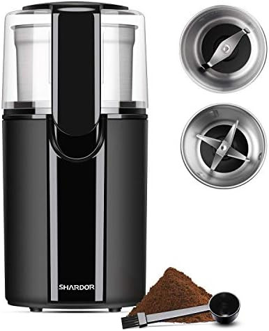 SHARDOR Coffee Grinder Electric, Spice Grinder Electric, Herb Grinder, Grinder for Coffee Bean Sp... | Amazon (US)