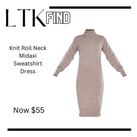 Sweater dress

#LTKunder100 #LTKstyletip #LTKunder50
