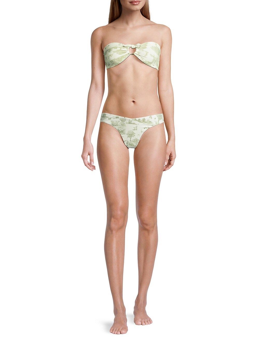 Ring Bandeau Bikini Top | Saks Fifth Avenue