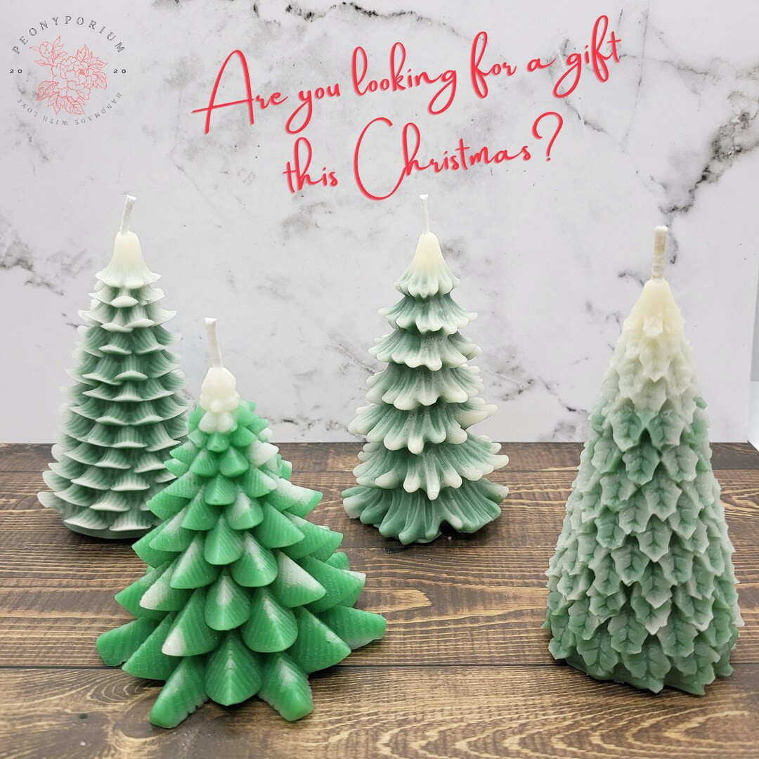 Christmas Tree Candle - Etsy | Etsy (US)