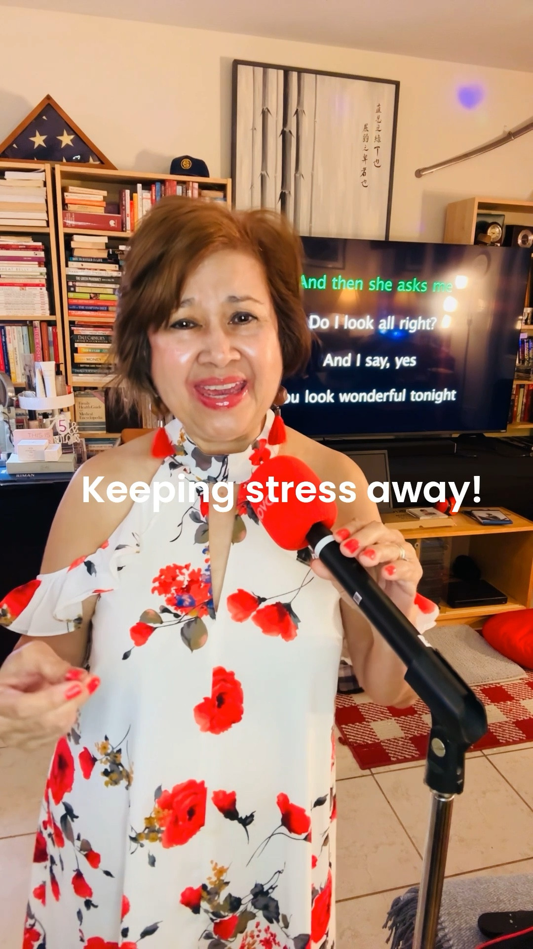 Singing keeps stress away! 

#LTKHome #LTKdayinmylife #LTKselfcare