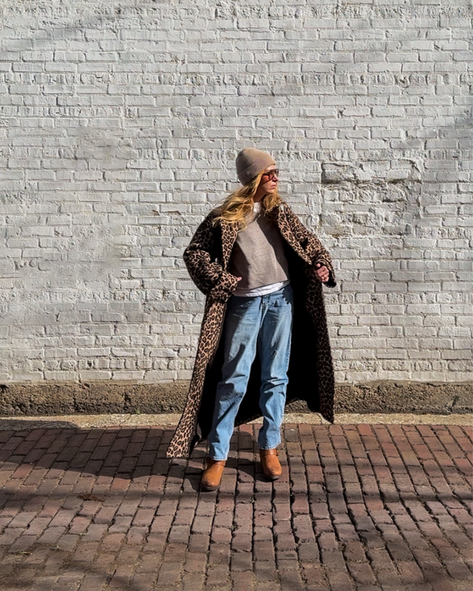 Jeans are vintage, sunnies are Elisa Johnson 