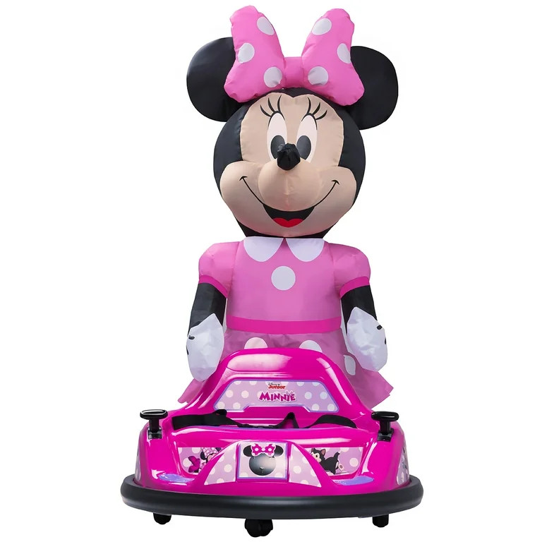 Minnie Mouse 6V ImaginAir Ride on Bumper Car with Inflatable Minnie Character and Rechargeable Ba... | Walmart (US)