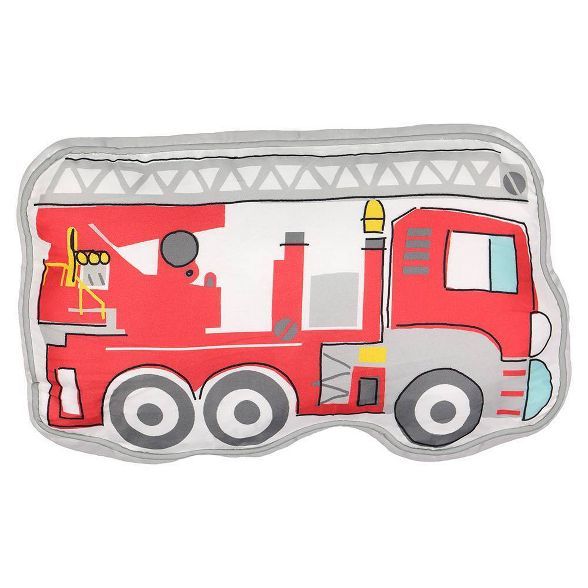 10"x17" Hero Squad Firetruck Throw Pillow - Waverly Kids | Target