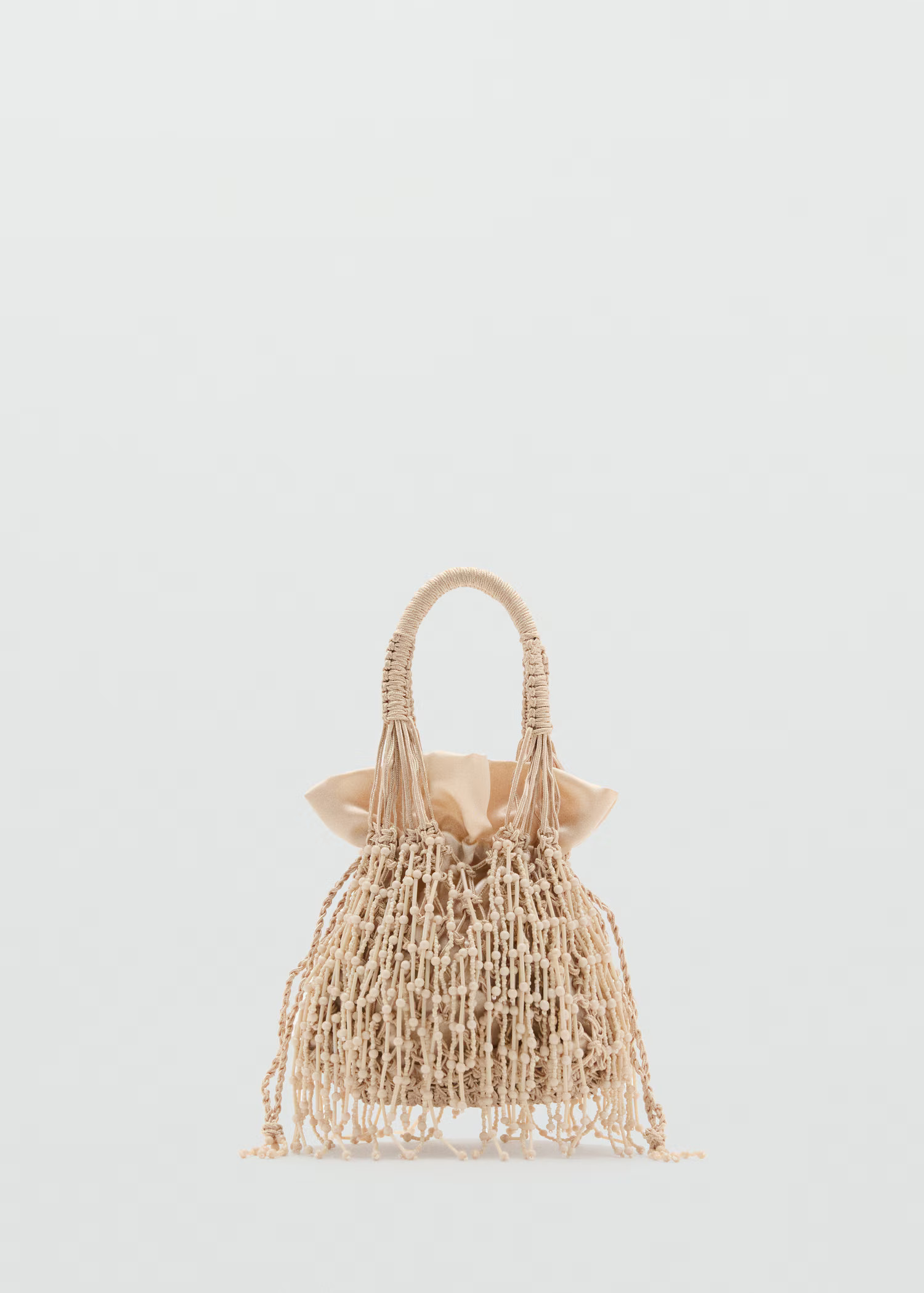 Beaded handbag - Women | MANGO United Kingdom | MANGO (UK)