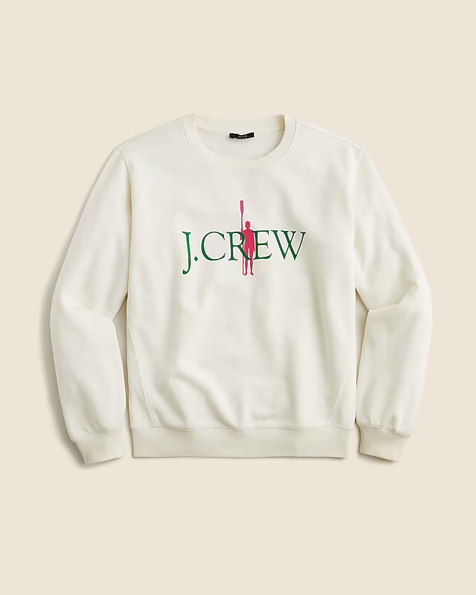 French terry oarsman relaxed sweatshirt | J. Crew US