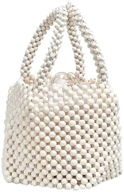 Beaded Clutch Purses for Women Handmade Small Tote Bag Evening Bags and Clutches for Party | Amazon (US)