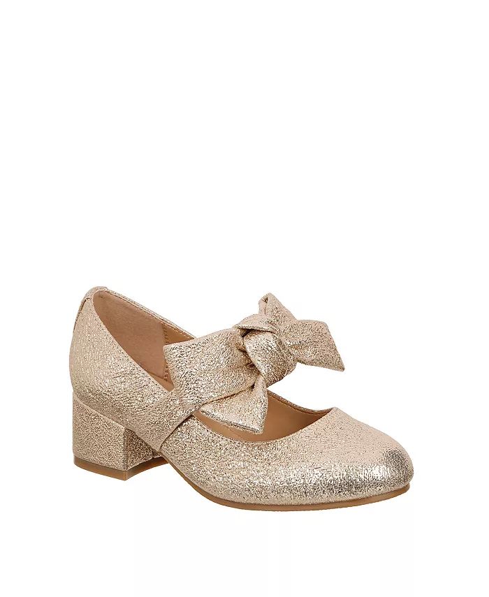 Little Girls Eloise Block Heel Dress Shoes | Macy's