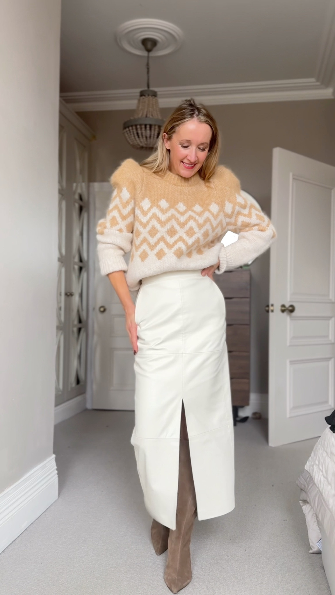 This knit is so good and goes with everything from jeans to tailored trousers and skirts 🥰. 

#LTKover50style #LTKuk #LTKwinter