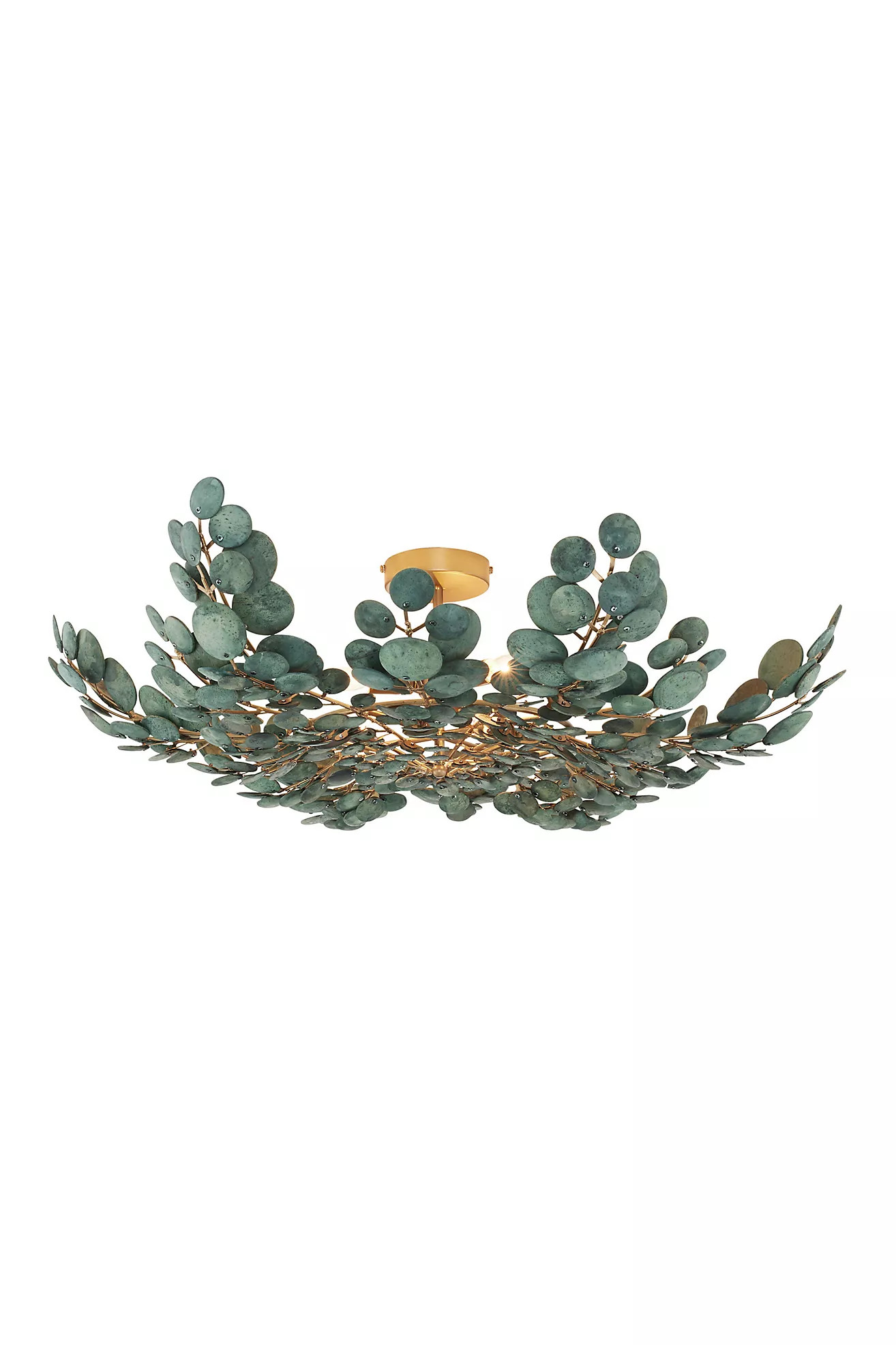 Bilal Coconut Flush Mount | Anthropologie (US)
