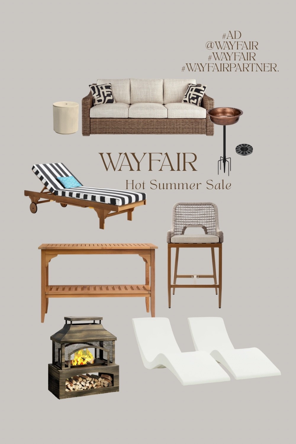 #ad If you’ve been thinking about giving your home a little summer refresh, consider this your sign ✨

The @wayfair Hot Summer Sale is happening now, and so many highly rated favorites are on sale. It’s the perfect time to update your space with pieces that make your home feel beautiful, cozy, and effortlessly put together.

#Wayfair #WayfairPartner