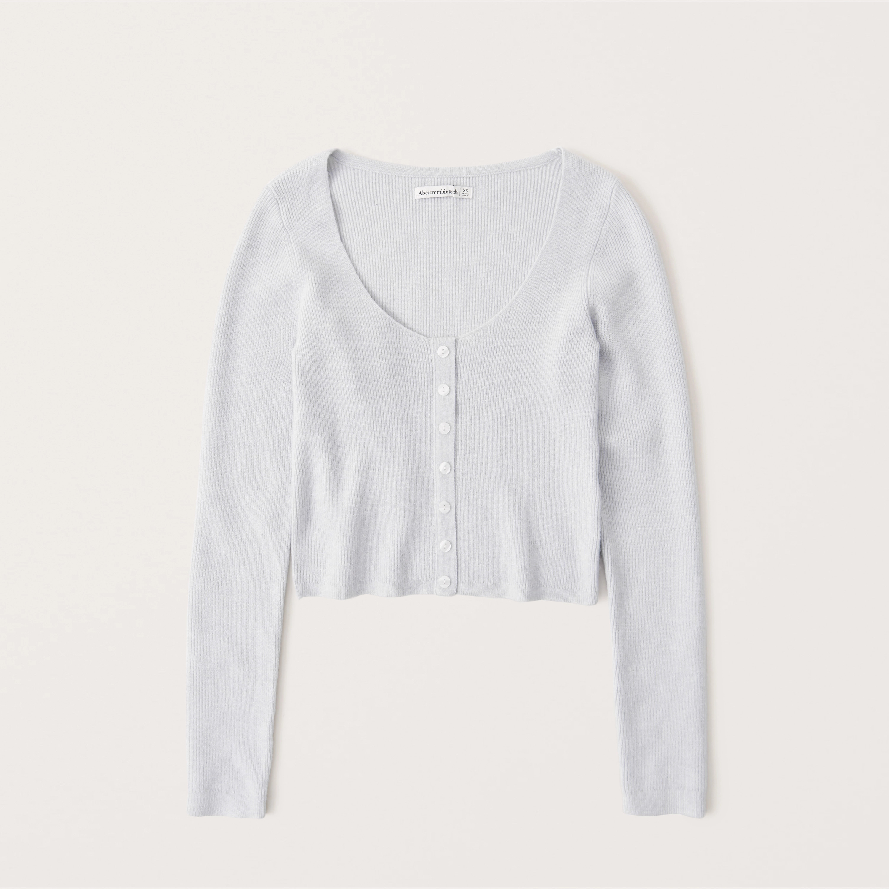 Slim Button-Front Sweater | Abercrombie & Fitch (US)