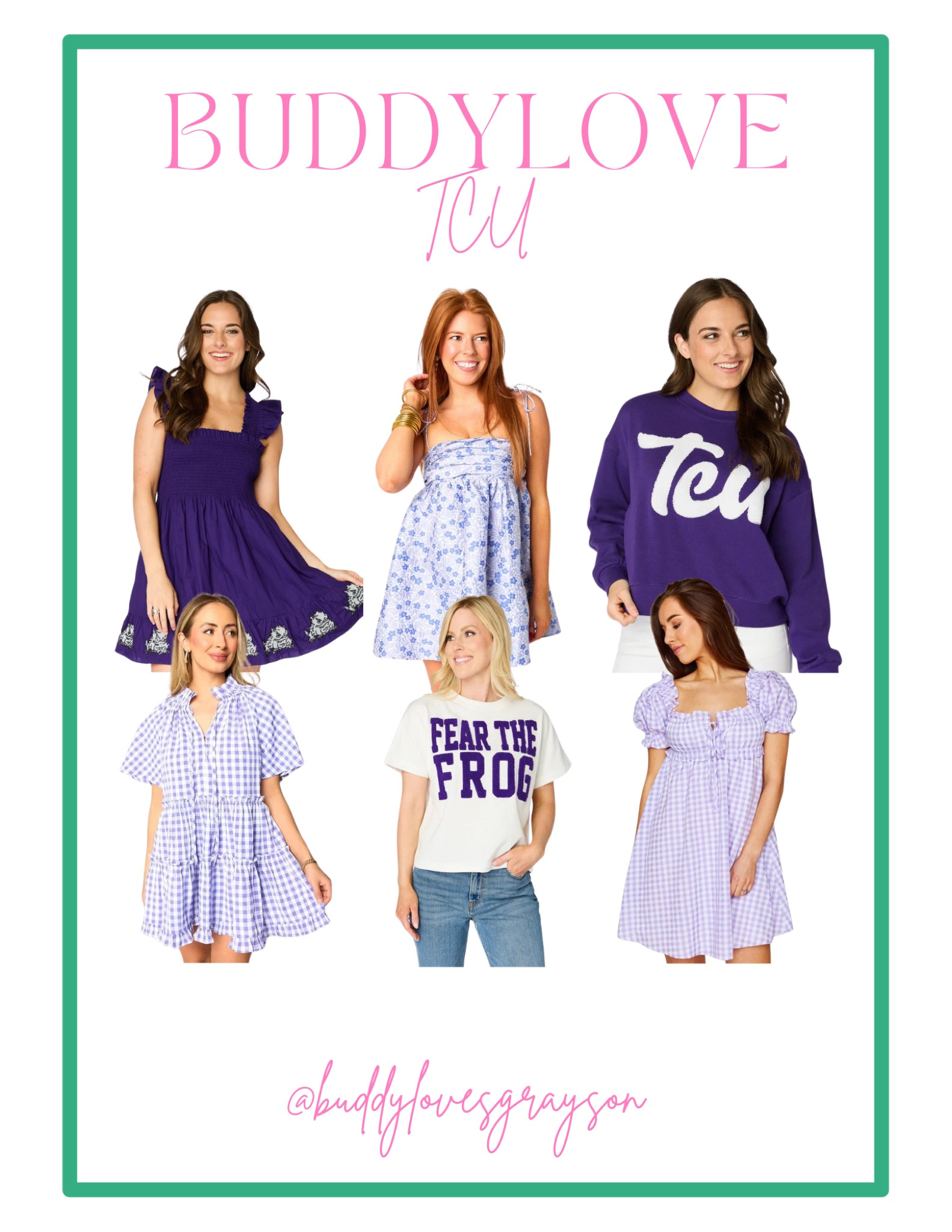 TCU🤍✨💜 Grayson15 for 15% off 

#LTKBacktoSchool #LTKFindsUnder100 #LTKStyleTip