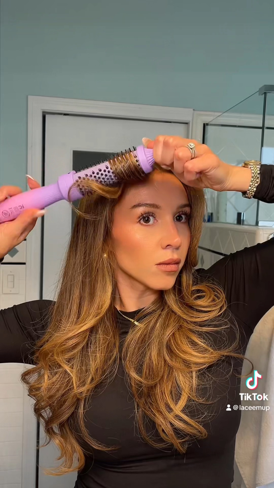 My hair has never looked better I’m in awe of this thing!! #thermalbrush #hotbrush #hairtool #blowout #haircare #besthairtool 

#LTKbeauty #LTKfindsunder50 #LTKfindsunder100