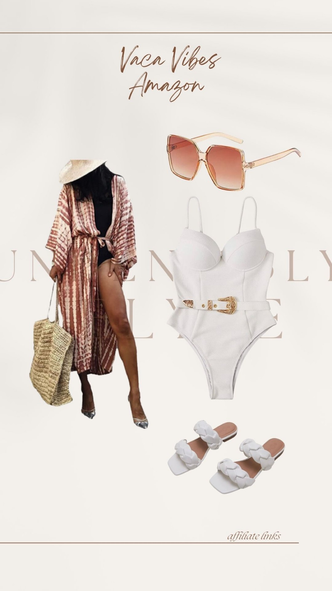 What I’d Wear Wednesday .. Vaca Vibes

UndeniablyElyse.com

Swimwear, Chic swim, Coverup, Sunglasses, Sandals, Braided Sandals, Oversized Sunglasses, Beach faves, Vacation looks, summer swim

#LTKunder50 #LTKstyletip #LTKswim