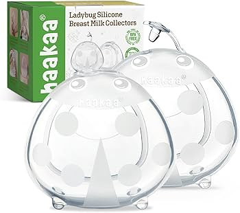 haakaa Ladybug Milk Collector Wearable Milk Collector Ladybug Breastmilk Collector Breastfeeding ... | Amazon (US)