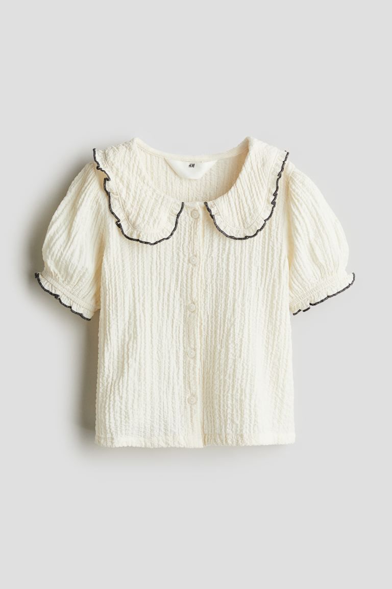 Blouse with Collar | H&M (US + CA)