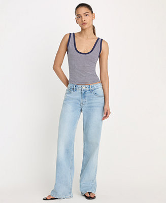 Women's Vintage Low Loose Jeans | Macy's