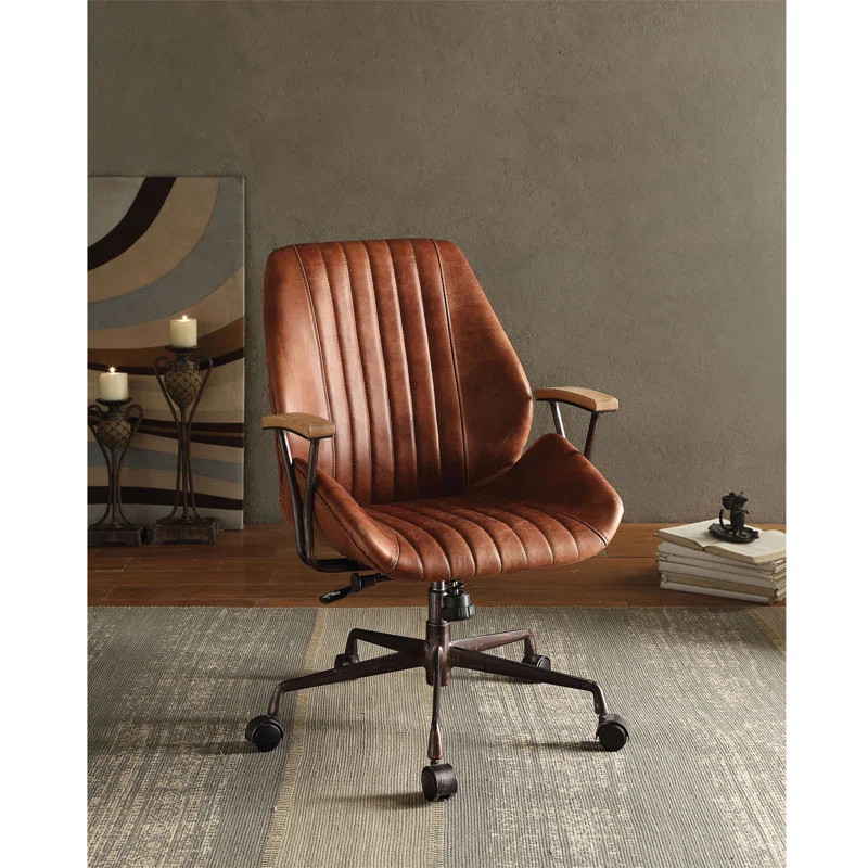 Hamilton Genuine Leather Task Chair | Wayfair North America