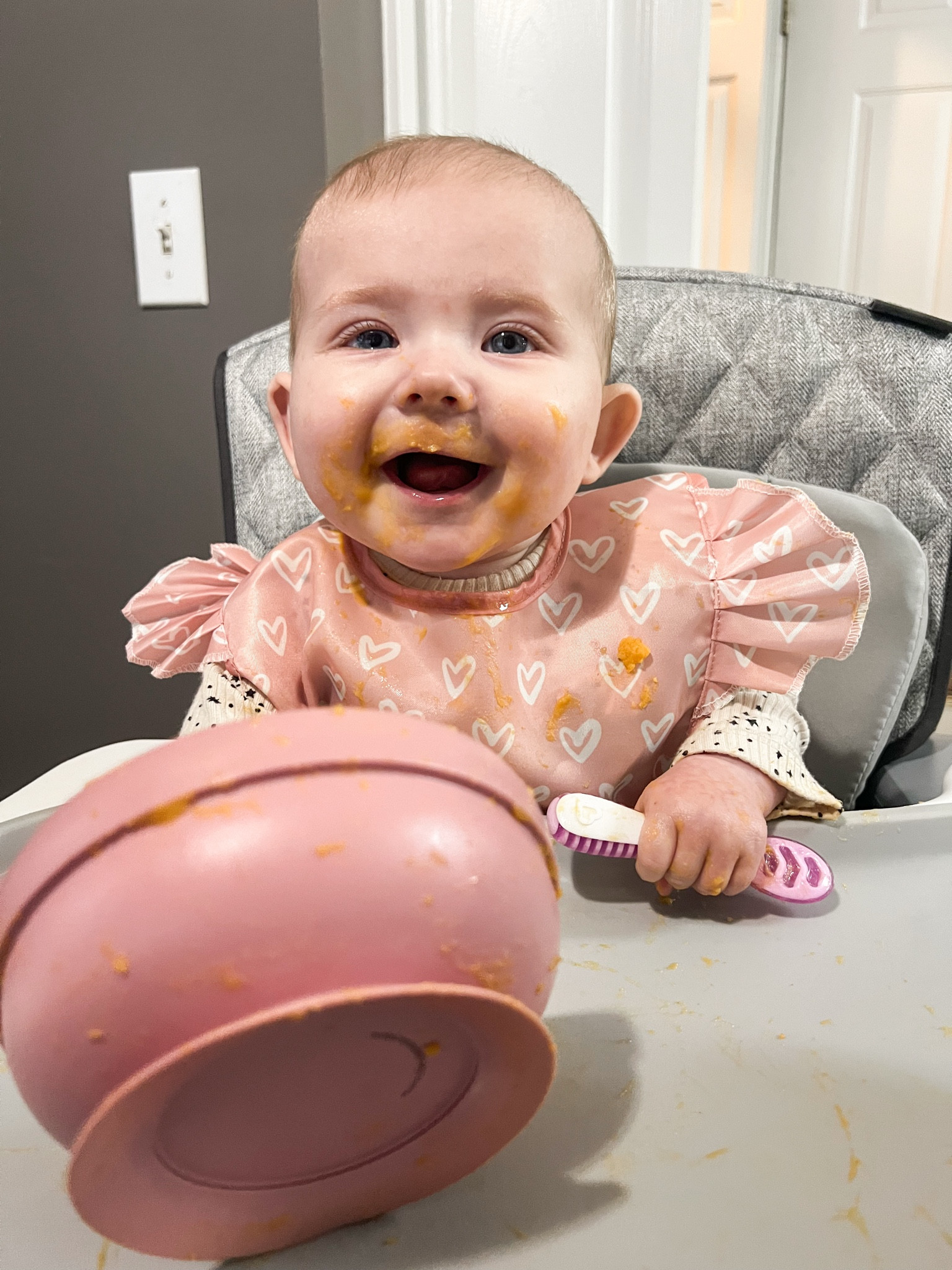 baby • baby feeding • baby bib • suction bowl • self feeding spoon • target • walmart • baby girl • feeding tools 

#LTKKids #LTKBaby #LTKBump