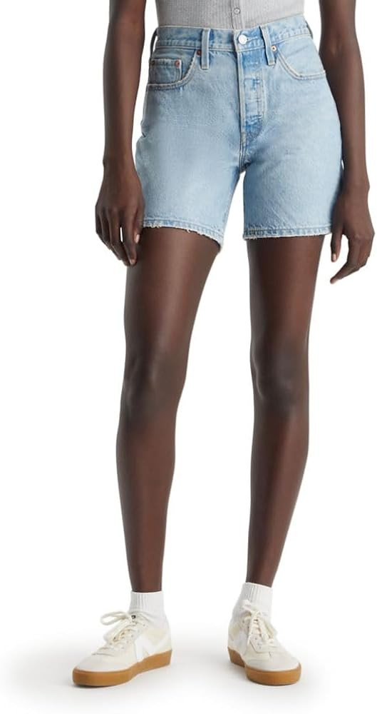 Levi's Women's 501 Mid Thigh Short | Amazon (US)