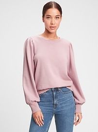 Puff Sleeve Sweatshirt | Gap Factory