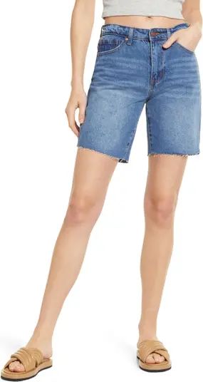 Raw Edge Denim Shorts | Nordstrom