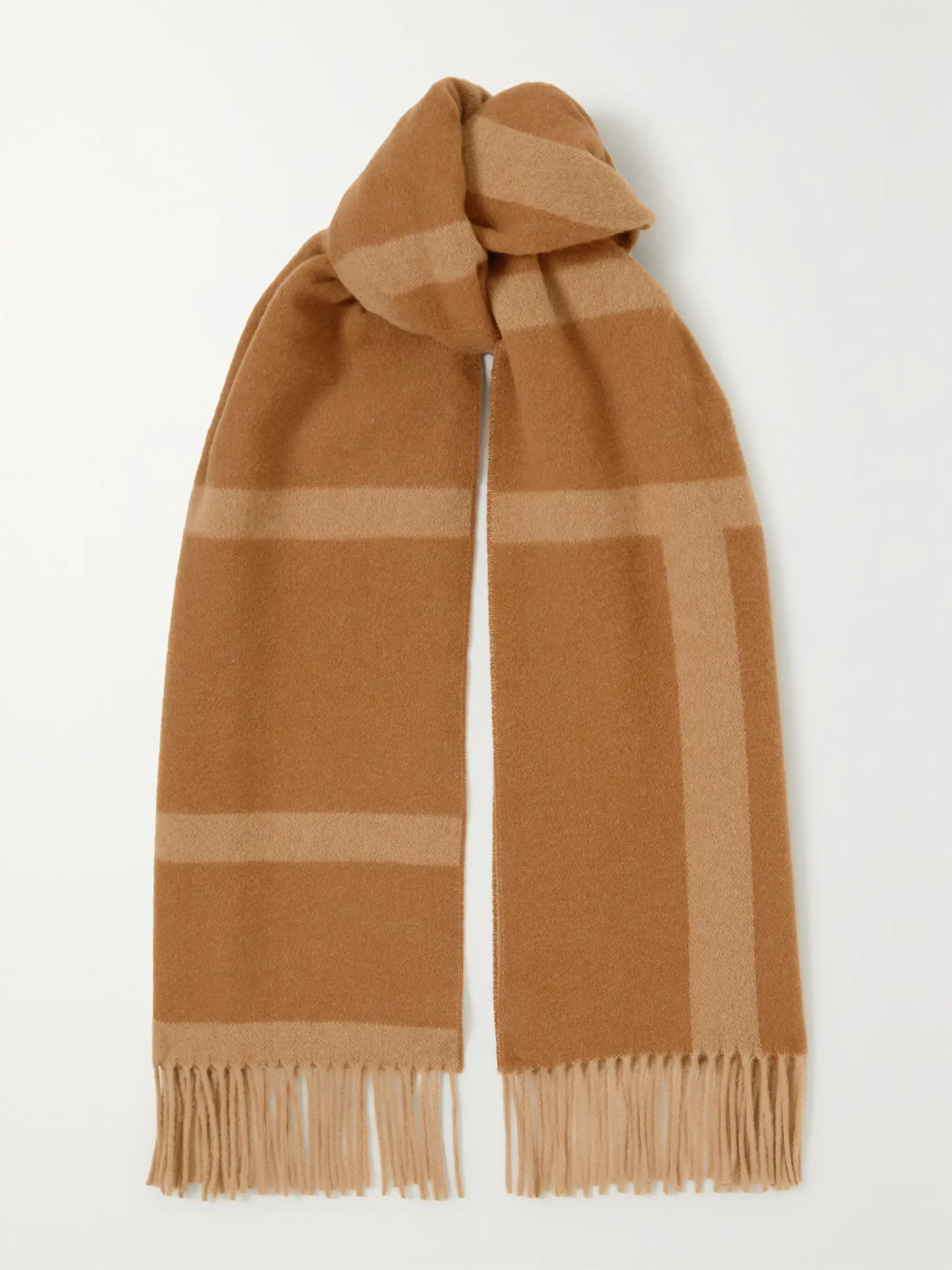Fringed wool scarf | NET-A-PORTER (UK & EU)