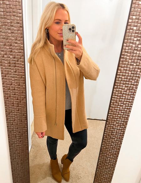 Fall outfit. J crew factory coat, size down 1 