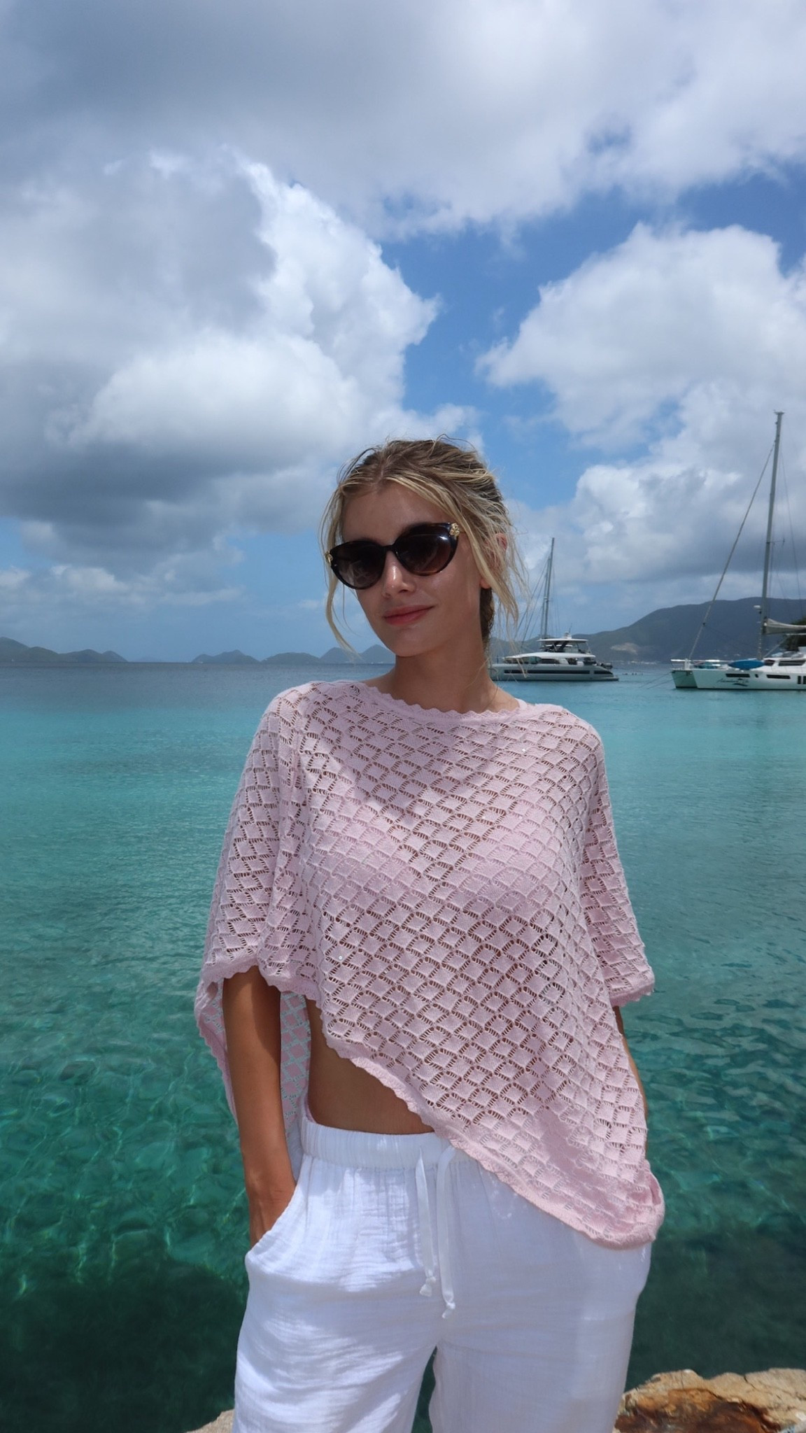 Pink poncho
Bathing suit 
Beach outfit
Boat day
Pool 
Vacation
Florida 
St Thomas 
Cruise

#LTKootd #LTKgrwm #LTKSwim