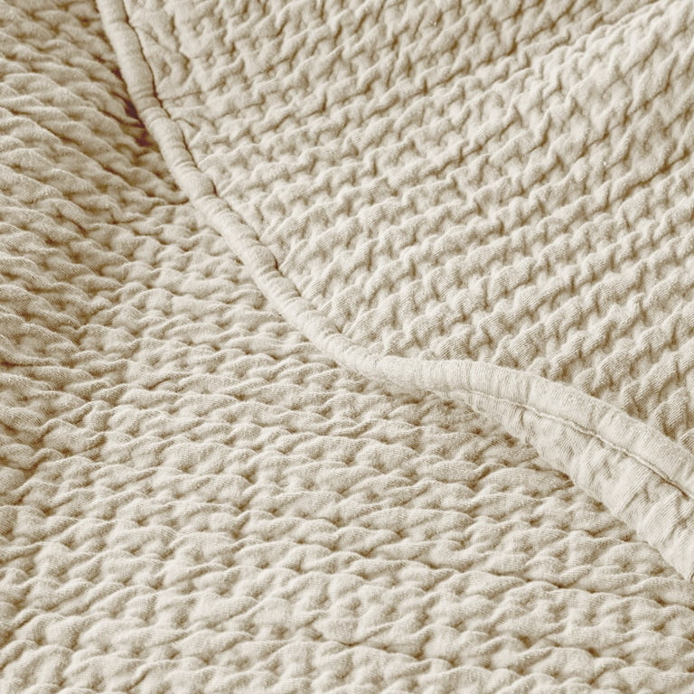 Allswell Double Knit Blankets, Cream Glaze, King Size | Walmart (US)