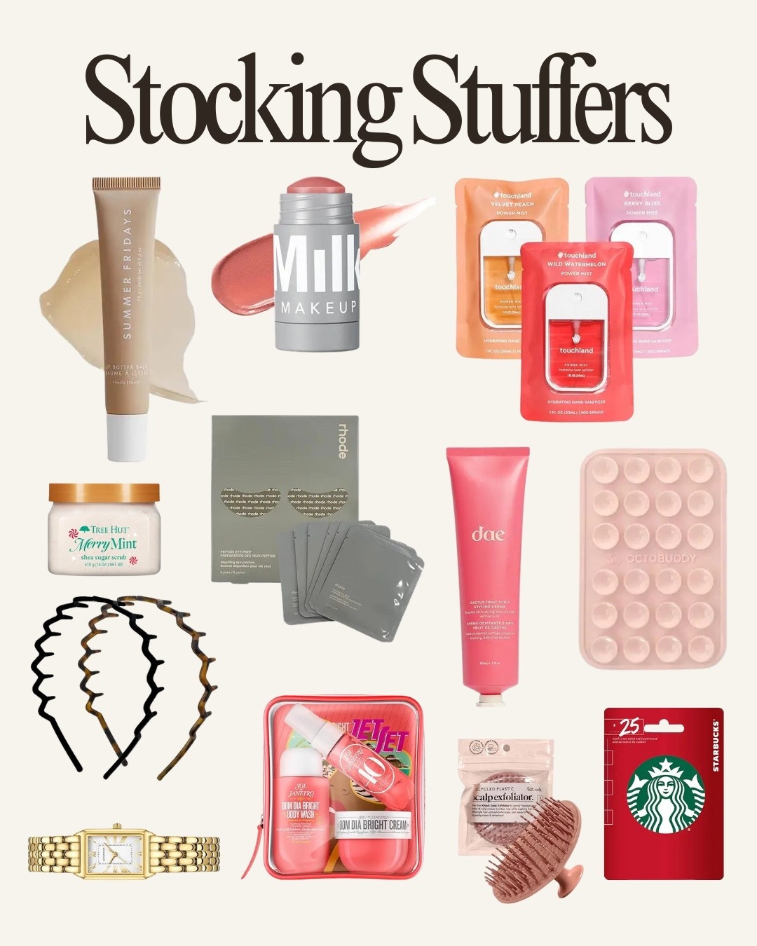 The best stocking stuffers for her🛍️💄

#LTKGiftGuide #LTKselfcare #LTKHoliday