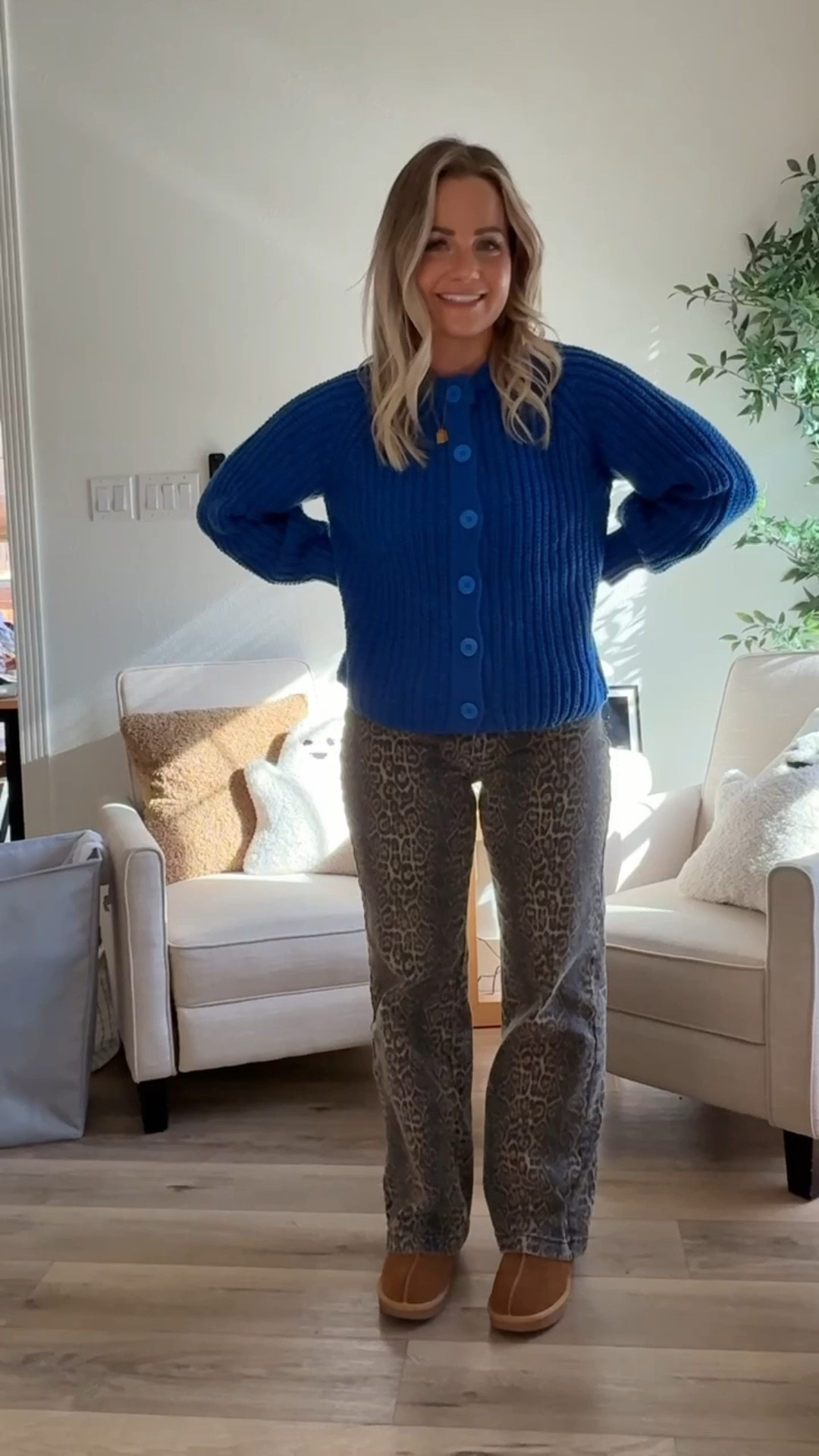 This crochet cardigan is exactly what I've been looking for! The chunky knit is so cozy and the button-down style means I can wear it open or closed. It's become my go-to layer for everything - over tees, dresses, even workout clothes. The quality is amazing for the price and it adds the perfect texture to any outfit!



#LTKootd #LTKgrwm #LTKmomlife