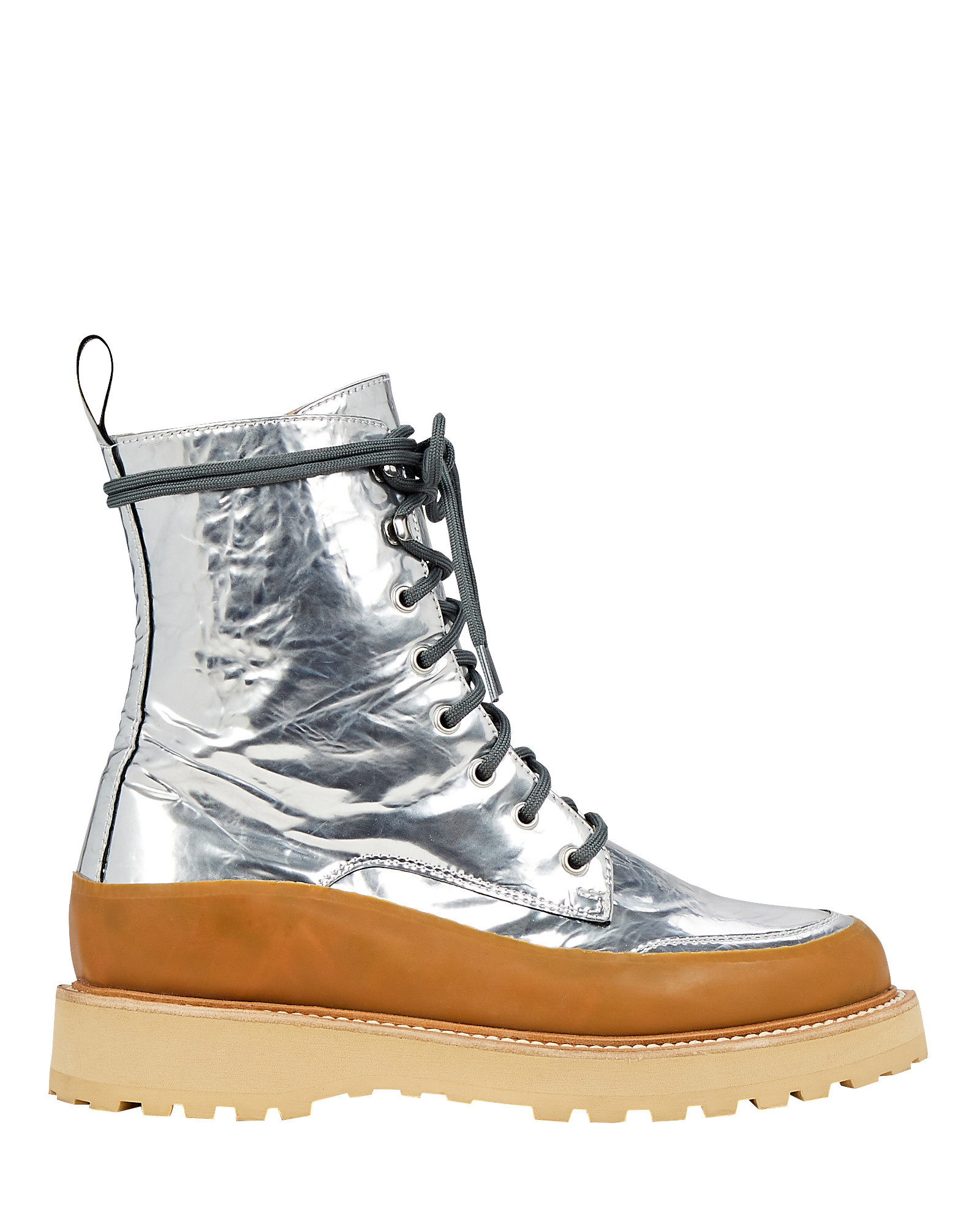 x Diemme Etna Metallic Combat Boots | INTERMIX