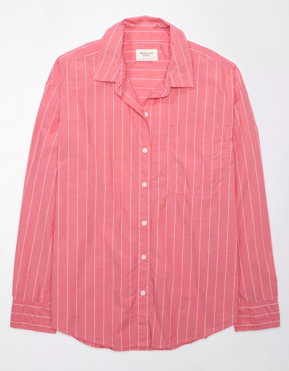 AE Perfect Button-Up Shirt | American Eagle Outfitters (US & CA)