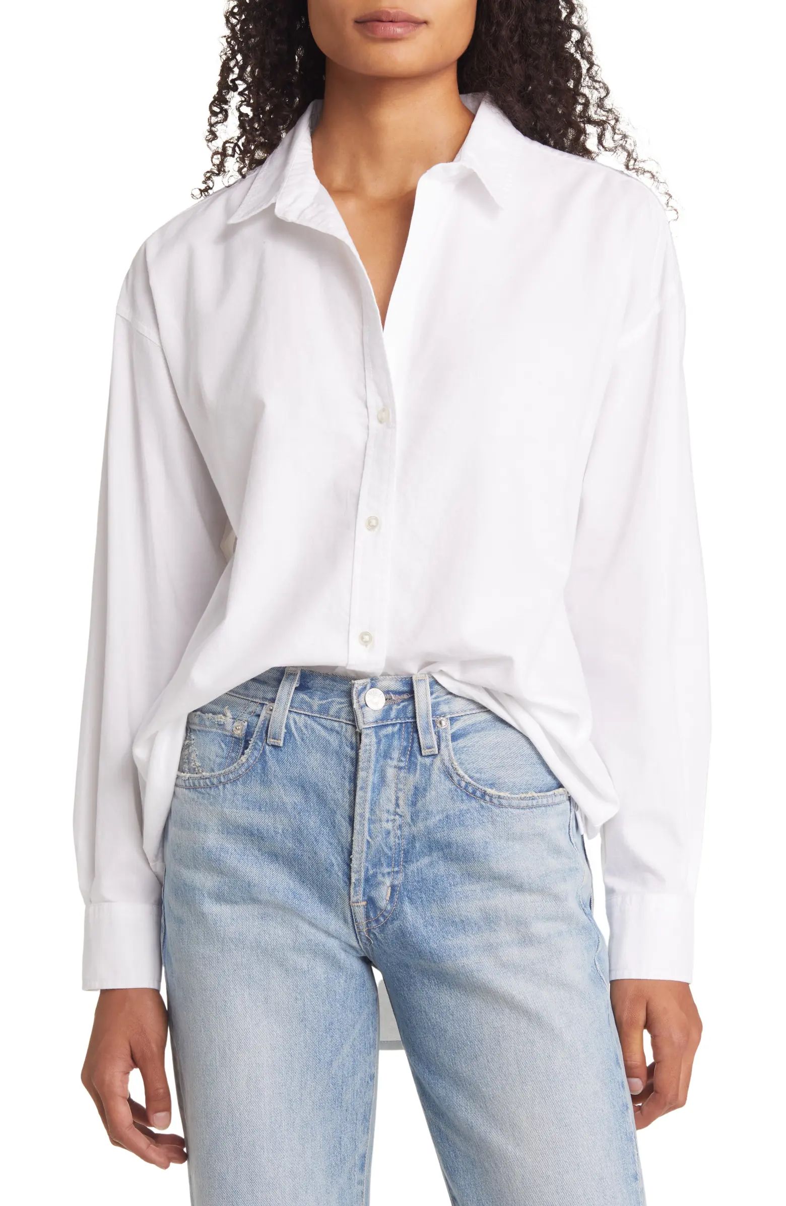 beachlunchlounge Women's Cotton Button-Up Shirt | Nordstrom | Nordstrom