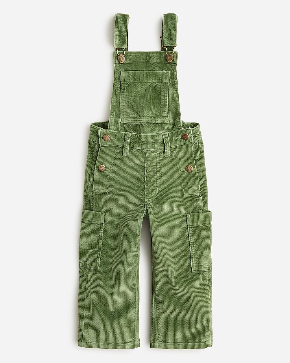 Girls' wide-leg corduroy overalls | J. Crew US