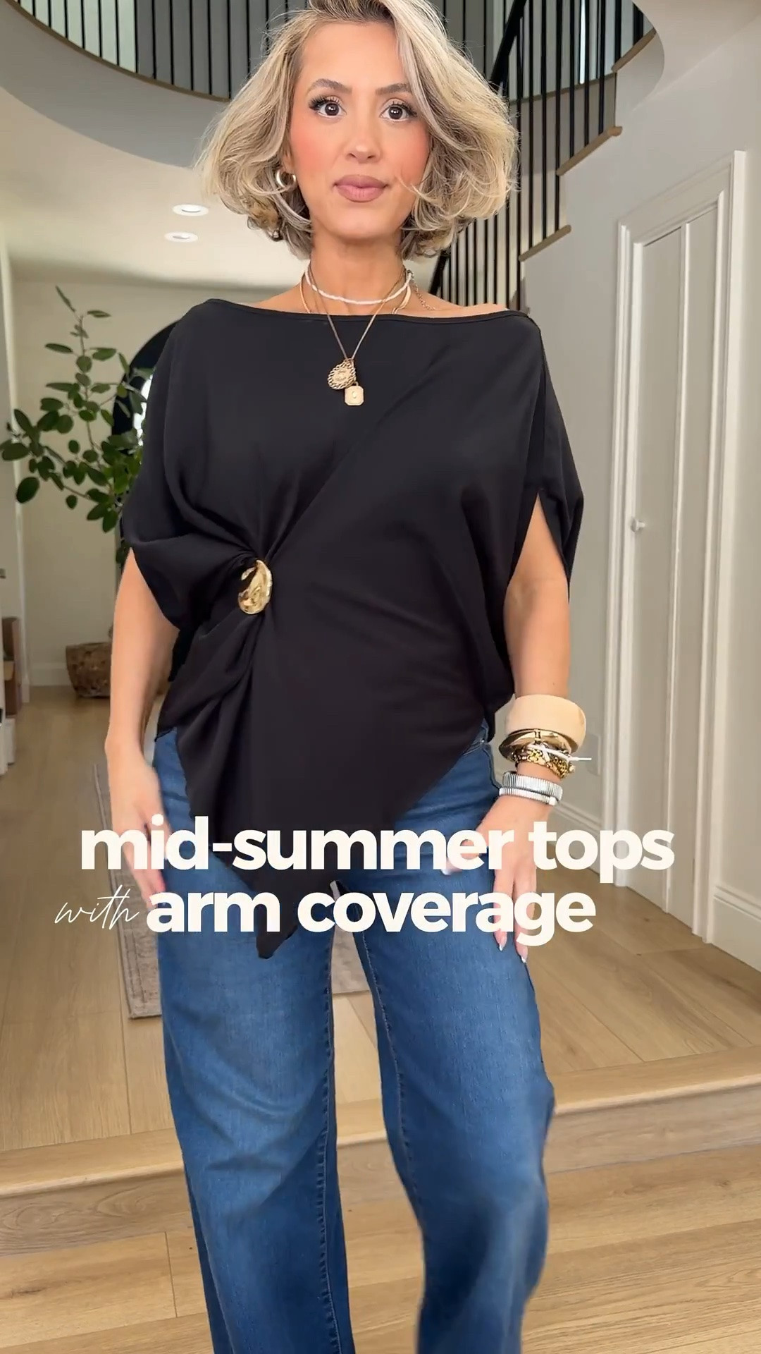Mid-summer CHIC tops with ARM COVERAGE 😍💋

Wearing small in everything!

#LTKgrwm #LTKootd #LTKU
