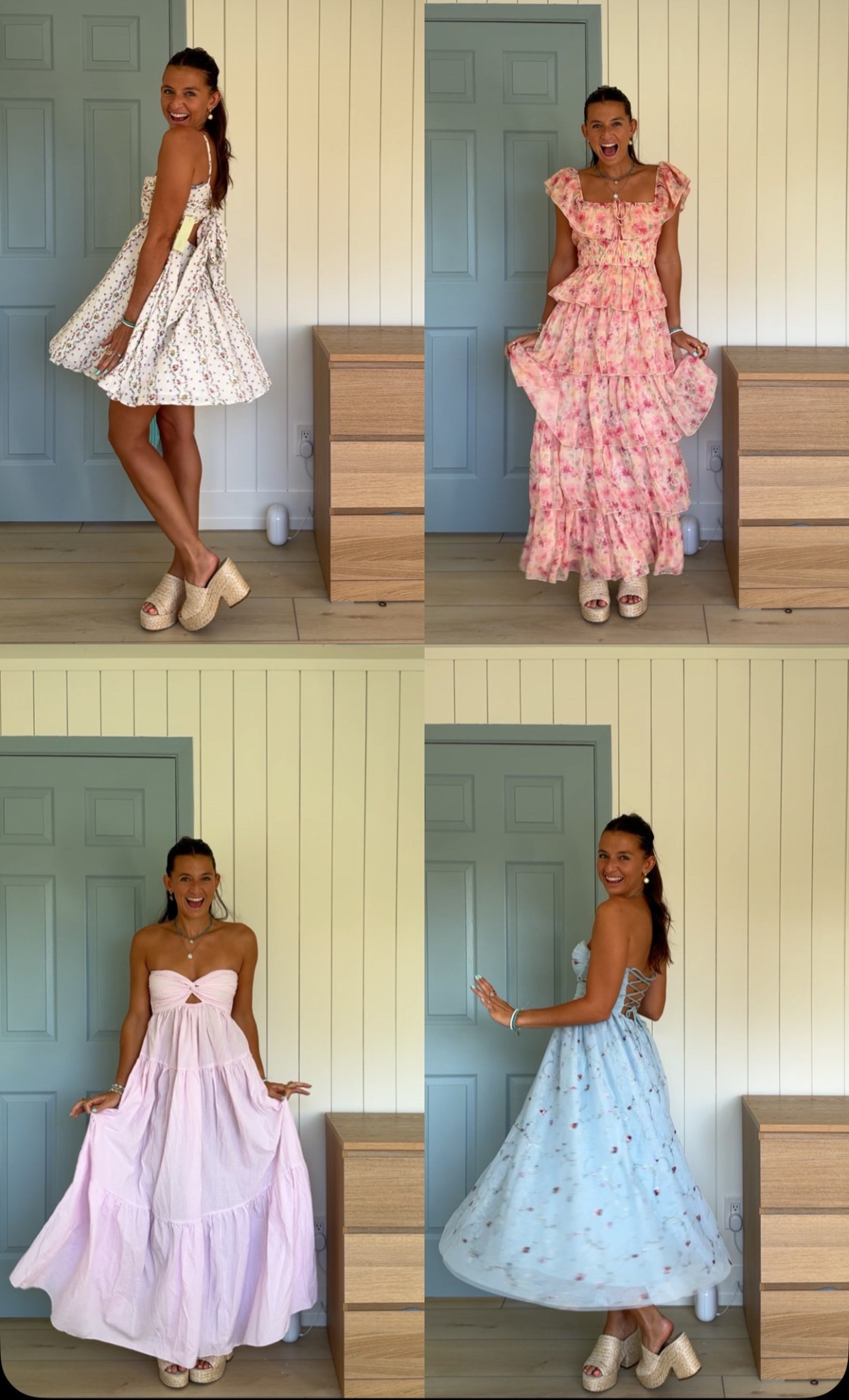 Easter dresses! which do you guys like best? 💗 

#LTKSeasonal #LTKStyleTip