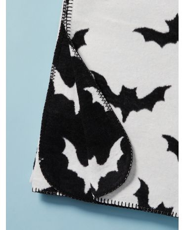 51x67 Cotton Blend Bat Throw | HomeGoods