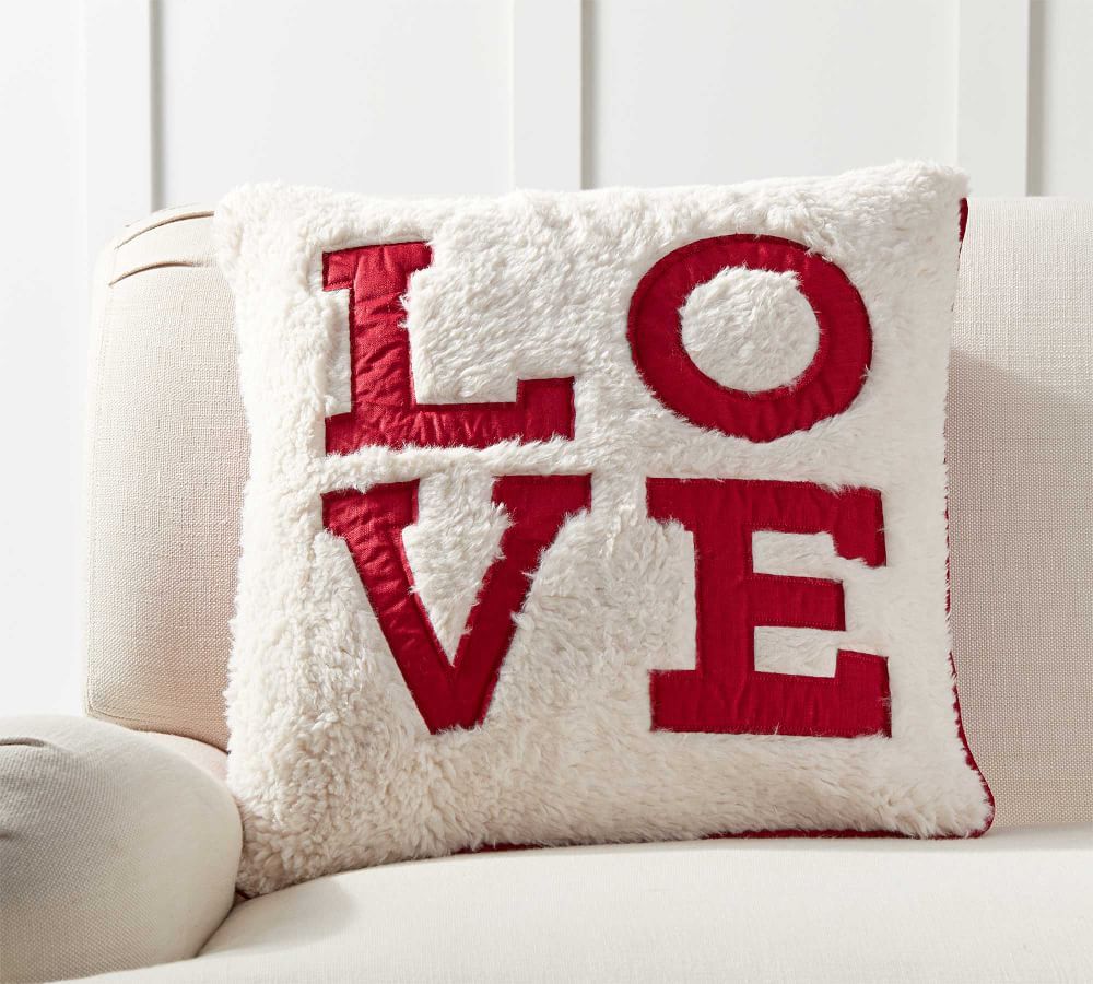 Love Sherpa Pillow Covers | Pottery Barn (US)